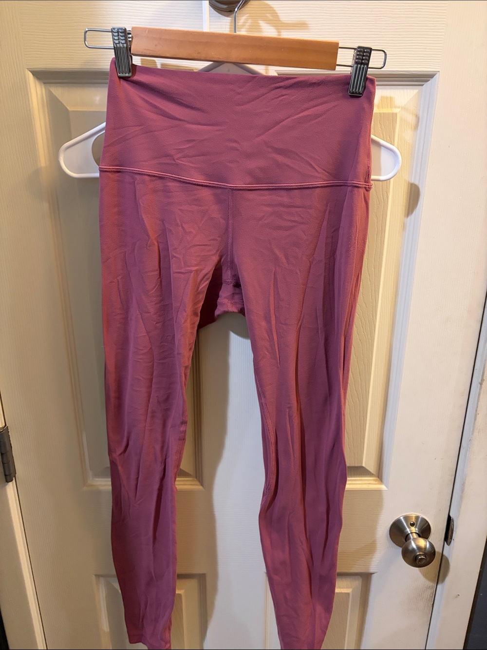 Pink Lululemon 28in High-Waist Leggings